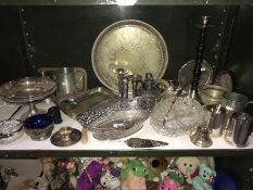 A quantity of silver plate