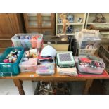 A good lot of sewing threads patterns etc.