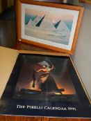 A framed and glazed limited edition print (163/250) from a Benson & Hedges advertising campaign in