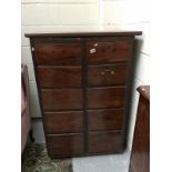 A 10 drawer chest a/f