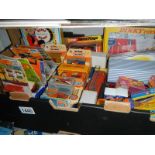 A collection of assorted die cast toy vehicles including Atlas Editions, Dinky, Matchbox, Lesney,