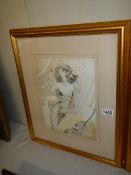 A set of 4 Jurgen Gorg (B. 1951) erotica artist signed limited edition prints.