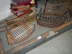A fender and other fire related items.