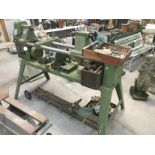 A SUMACO 1000 wood turning lathe,