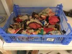 A quantity of small collectors dolls