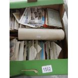 A large quantity of postcards, photographs and ephemera.