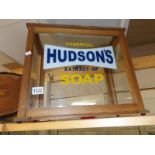 A Hudson's soap display cabinet.