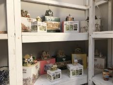 A collection of boxed Lilliput Lane cottages