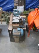 A bench planer and 50hp 2800rpm motor both A/F