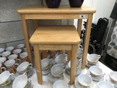 Two small tables