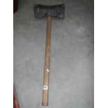 An old slabbing hammer