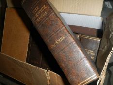 A set of 16 Charles Dickens books published by Odhams Press Ltd.