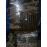 A quantity of new wrapped garden furniture inc.