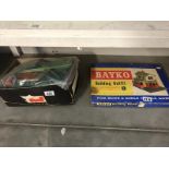 Bayko building outfit number 13 plus box full of Bayko parts