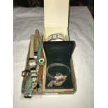 7 assorted wrist watches including Watch Company, Sekonda, Rotary Automatic,