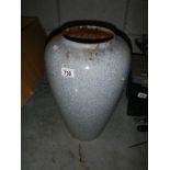 A ceramic garden vase