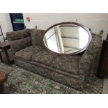 A vintage drop end sofa