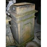 A Victorian chimney pot with makers mark "Farnley & co.