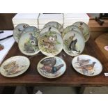 12 boxed Franklin porcelain (Haviland limoges),