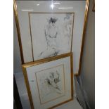 2 Jurgen Gorg (B.1951) artist signed limited edition prints, Ruokemacht and one other.