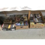 3 boxes of cd's, Irish folk and country, classical and pop,