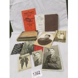 An interesting lot of WW2 and other ephemera.