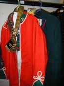 A gents steam punk jacket & Military uniform