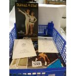 A collection of memorabilia relating to Olympic ice skaters Jane Torvill and Christopher Dean