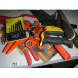 A selection of hand tools