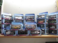 25 boxed Corgi Vanguard Police collection model vehicles ****Condition report****