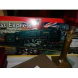 A boxed Hornby train set 'East Coast Express'.