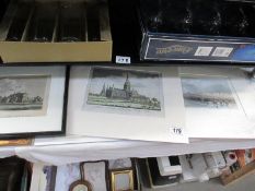 A quantity of 19th century engravings