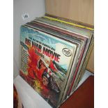 A quantity of LP records including The Beatles, Elvis, Abba, The Shadow etc.