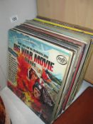 A quantity of LP records including The Beatles, Elvis, Abba, The Shadow etc.