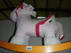A childs rocking horse