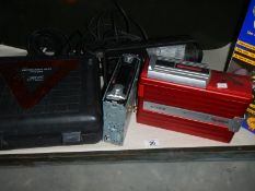 A Sony cd changer, tyre compressor autlock etc.