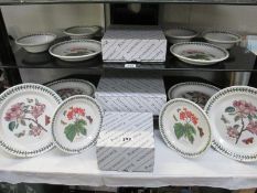 A 12 piece (boxed) Port Meirion dinner set