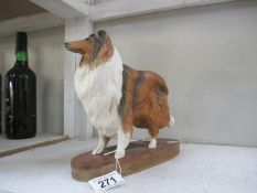 A Beswick Rough Collie connoisseur model