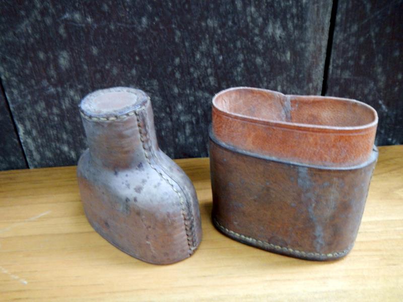 A leather cased set of 6 beakers, - Image 2 of 5