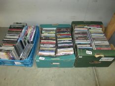 3 trays of assorted cd's (approx.