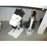 2 microscopes