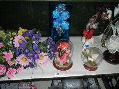 A quantity of floral arrangements etc.