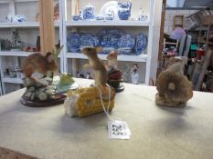 4 mouse/mice figures, 2 Coalport,