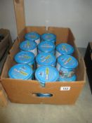 Approximately 22 tubs of antiquax colour wax