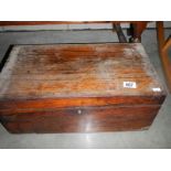 An old Victorian writing box