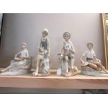 4 Spanish figurines