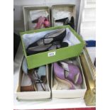 5 pairs of boxed ladies shoes