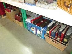 A large lot of photo albums,