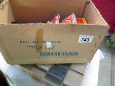 A quantity of cine films and box of slides