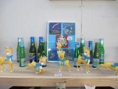 A good lot of assorted babycham items including a quantity of fawns